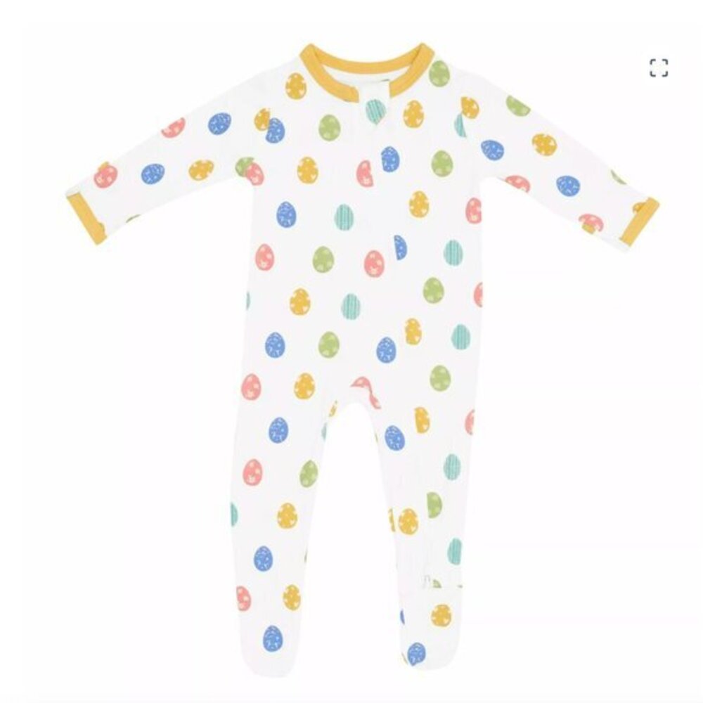 Kyte Baby Zippered Footie in Spring Egg 3-6 Months